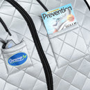 Durasage Health - Sauna de interior portátil grande de iones negativos con bajo EMF, silla y reposapiés calefactado incluidos - Plateado