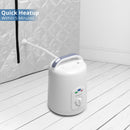 Durasage Health - Sauna de vapor portátil extragrande para bajar de peso, desintoxicarse y relajarse en casa. Incluye silla. Plateado.