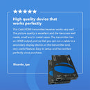 Receptor exclusivo para extensor HDMI sobre IP Full HD 1080P hasta 100 m (HD-EXM330-RX)