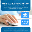 Extensor HDMI 4K sobre CAT6/7 con KVM y salida HDMI en bucle 4K a 30 Hz hasta 40 m (EX-230PRO-KVM)