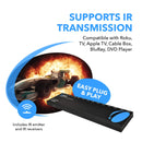 Extensor HDMI 1x8 sobre CAT6/7 hasta 50 m (salida en bucle, control IR y EDID) (HD18-EX165-K)