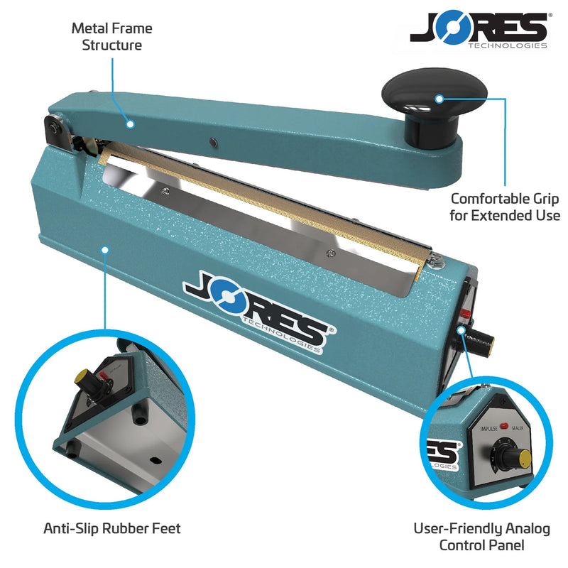 8” Manual Impulse Bag Sealer – 220V