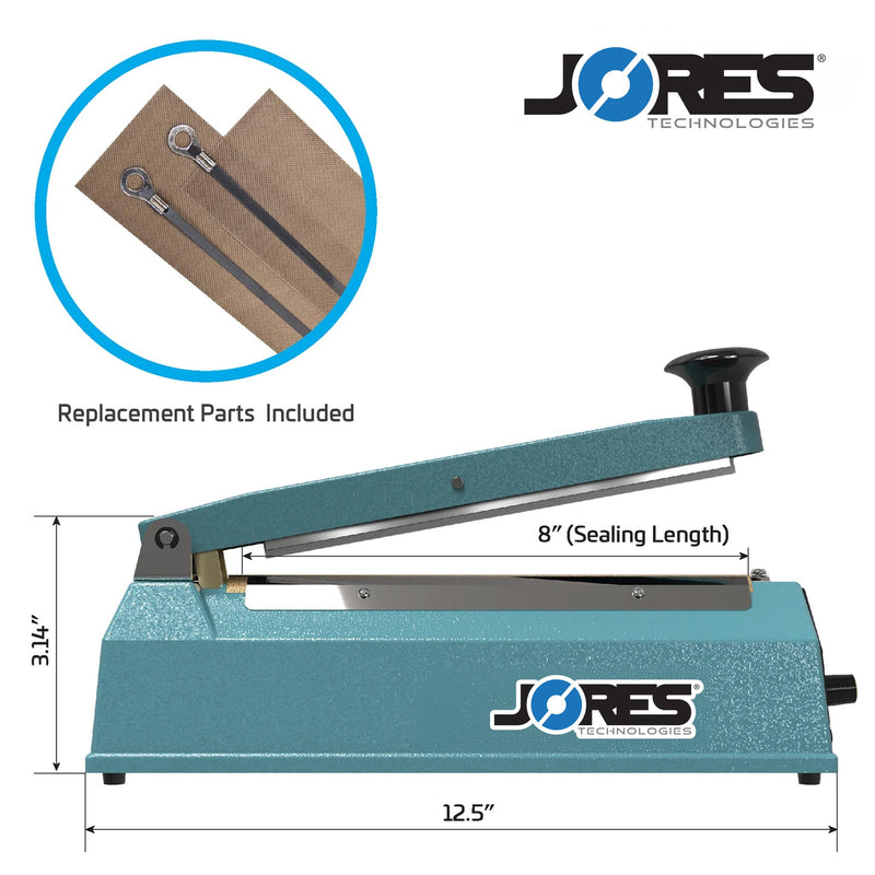 8” Manual Impulse Bag Sealer