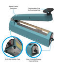 8” Manual Impulse Bag Sealer – UL Listed