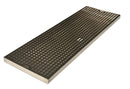 8" Stainless Steel Drip Tray with Drain - Select Size