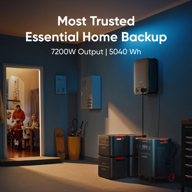 Jackery Solar Generator 5000 Plus Home Kit (5kwh)