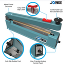 8” Manual Impulse Bag Sealer with Cutter