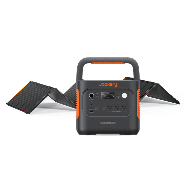 Jackery Explorer 2000V2 + 1 x SolarSaga 200