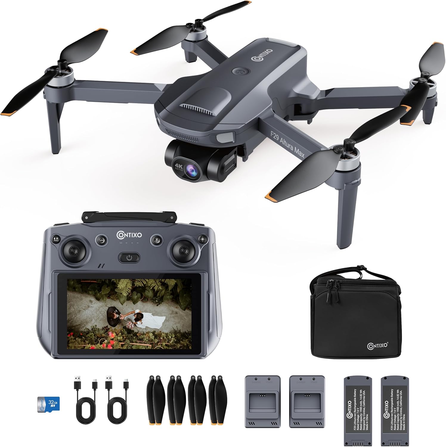 Contixo F29-Altura Max Foldable Drone| Wellbots | Free Shipping