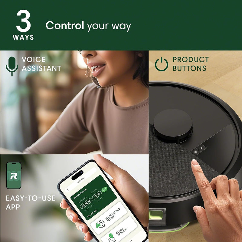 iRobot Roomba 105 Combo robot vacuum and mop + AutoEmpty dock - New
