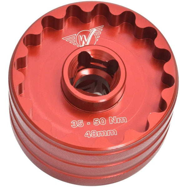 Wheels Manufacturing BBTOOL-48-44 Bottom Bracket Socket for 48.5mm and 44mm 16-Notch Cups