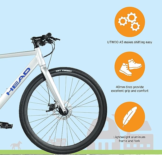 Head Terrain 3 Alloy Gravel Bike - Blue