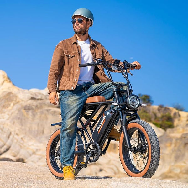 5th Wheel Knight Fat Tire Electric Bike | Wellbots