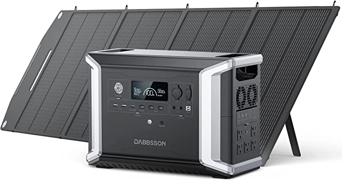Dabbsson DBS2300 Portable Power Station + DBS200S Solar Panel