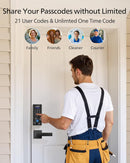 Philips Electronic Biometric Deadbolt Door Lock- DDL210X-1H