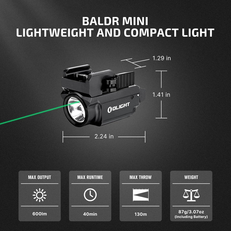 Mini linterna Olight Baldr