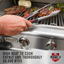 Bull 30" Lonestar "Select" Drop In Grill NG - 4 Burner / 60,000 BTU's