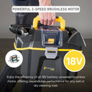 Aspiradora comercial inalámbrica para herramientas húmedas y secas y de viaje Prolux PLCTB