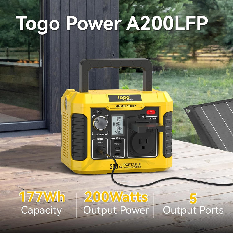 Togo POWER Portable Power Station Advance 200LFP