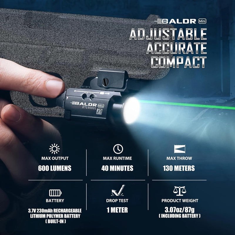 Mini linterna Olight Baldr