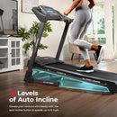 Cinta de correr inteligente premium con inclinación automática Sunny Health &amp; Fitness - SF-T7515SMART