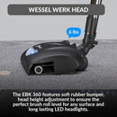 Kit de manguera universal para aspiradora central Prolux Premium de 35 pies con boquilla Wessel Werk Power