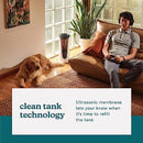 Humidificador ultrasónico de vapor frío y cálido TotalComfort Deluxe de Homedics