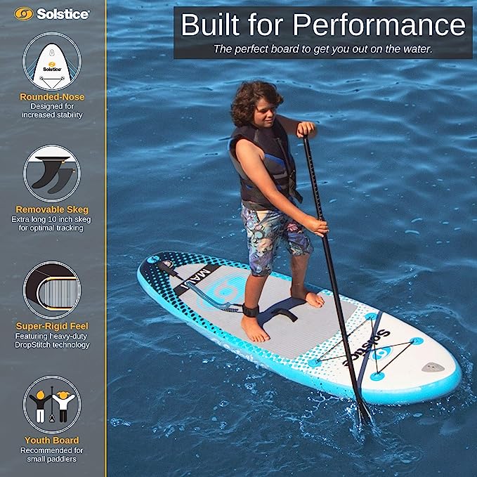 Solstice Maui Inflatable Youth Stand Up Paddleboard