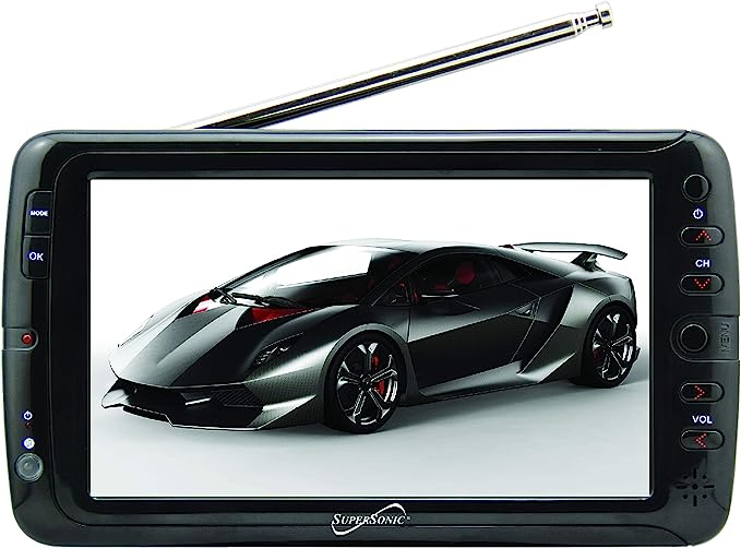 Supersonic 7" Portable Digital LCD TV