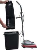 Sanitaire EUKSC679J Commercial Shake Out Bag Upright Vacuum Cleaner with 5 Amp Motor, 12" Cleaning Path,Red