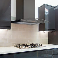 Ciarra 30 inch Wall Mount Range Hood with 3-speed Extraction