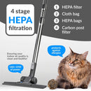 Aspiradora de mochila Prolux X8 Lite con kit de herramientas premium para uso comercial ligero 