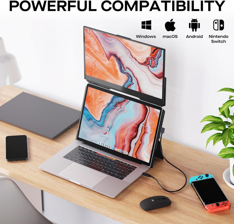 Móvil Pixels Duex Float 15,6" 1080P Táctil