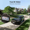 Cámara de seguridad con cable AOSU 3K para exteriores - C5E2CA11