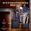 Jackery HomePower 3600 Pro Max+ 1 x Solar Saga 500W