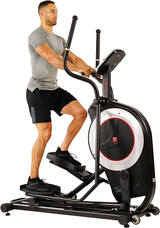 Bicicleta elíptica programable Sunny Health &amp; Fitness SF-E3875