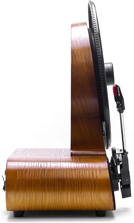 Fuse Rad-Vert-3 Vertical Vinyl Record Player -w/ AM/FM radio, LCD, Bluetooth
