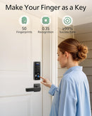 Philips Electronic Biometric Deadbolt Door Lock- DDL210X-1H