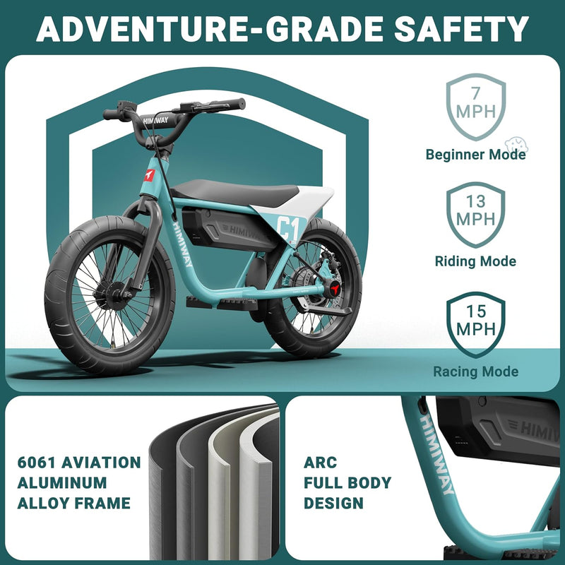 Bicicleta eléctrica para niños Himiway C1