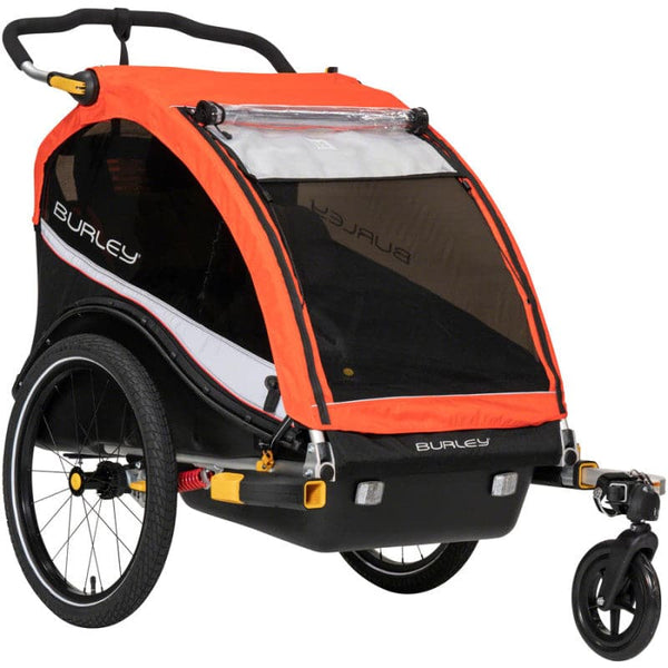 Burley Cub X Child Trailer: Atomic Red