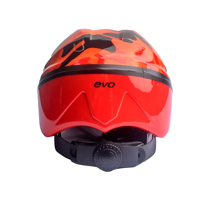 EVO, Beep Beep, Helmet, Orange Camo, 44 EVO, Beep Beep, Helmet, Orange Camo, 44