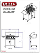 Bull Lonestar "Select" Complete Cart NG (87049 and 45551)