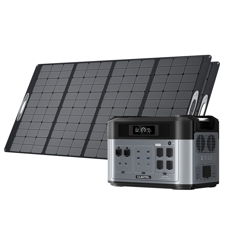 OUKITEL BP2000 Portable Power Station 2200W/2048Wh