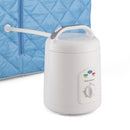 Durasage Health - Sauna de vapor personal portátil y ligera Durasage para relajarse en casa, temporizador de 60 minutos, generador de vapor de 800 vatios, silla incluida - Azul claro