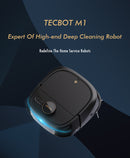 Tecbot M1 Self-Rinsing Laser Robot Vacuum Cleaner Mop with LDS + SLAM Navigation 4000 PA