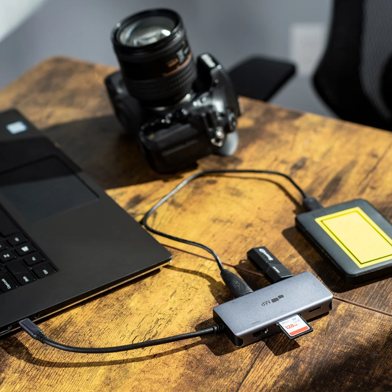 Hub USB-C 8 en 1 con HDMI 4K de Mobile Pixels