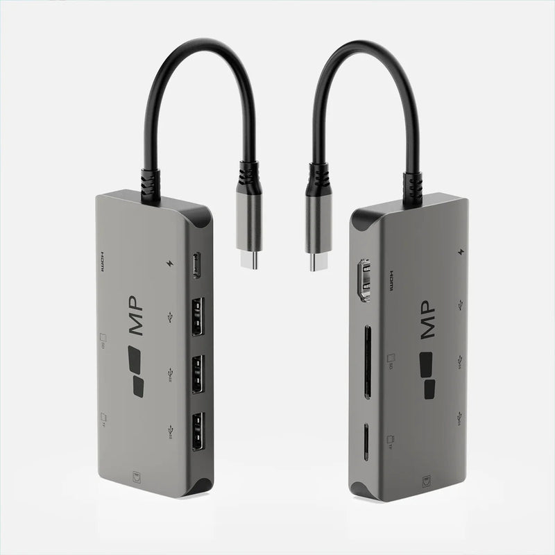 Mobile Pixels 8 in 1 USB-C Hub with 4K HDMI | Wellbots | Free Shipping