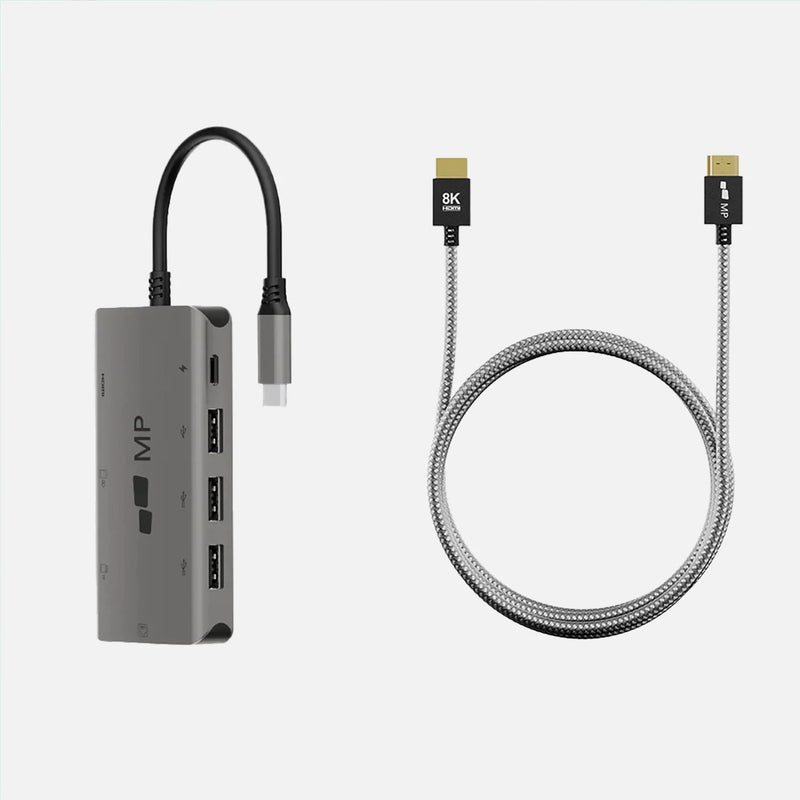 Mobile Pixels 8 in 1 USB-C Hub with 4K HDMI