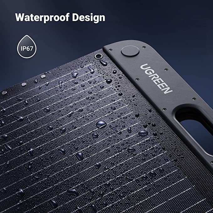 Ugreen Foldable Solar Panel for Portable Power Station (200 W)