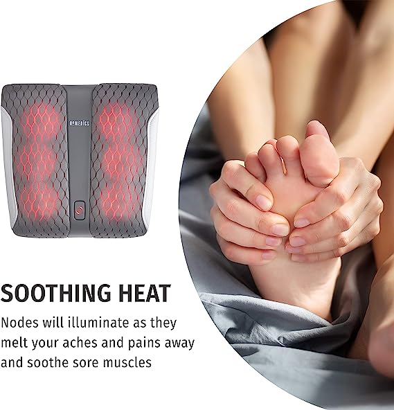 Homedics Gentle Touch Gel Shiatsu Foot Massager w/ Heat